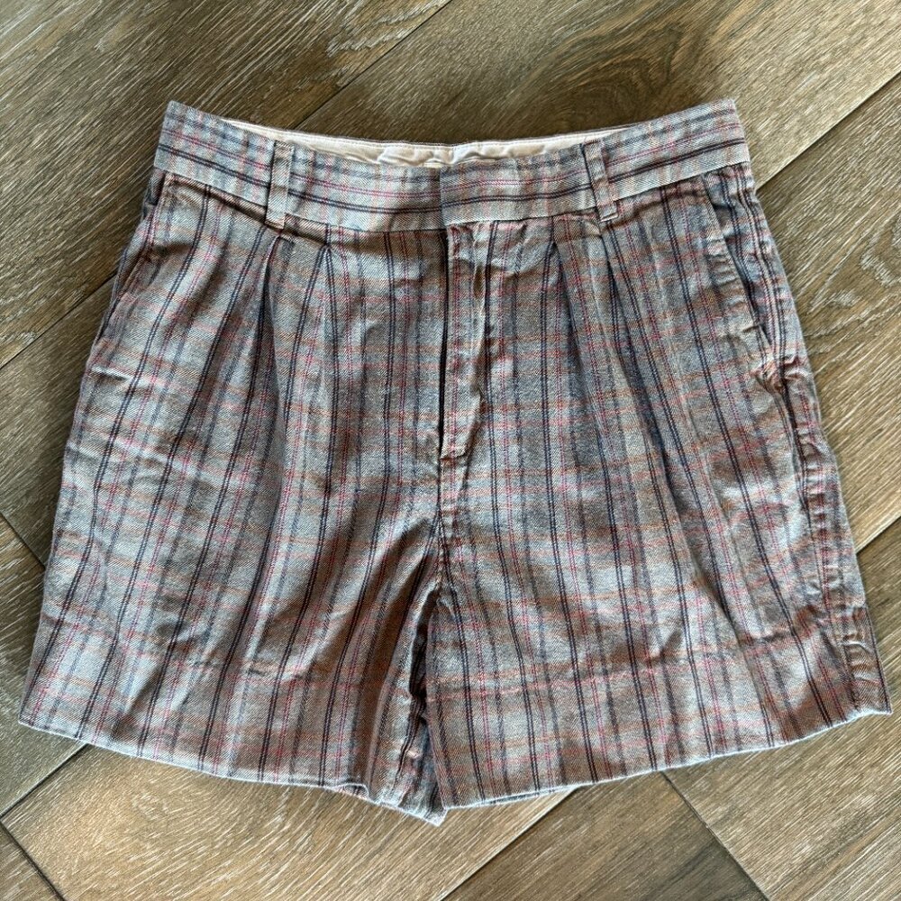 Billy Reid women's high waist, pleated Indy summer-Lagenlook shorts size 6 - Picture 3 of 10